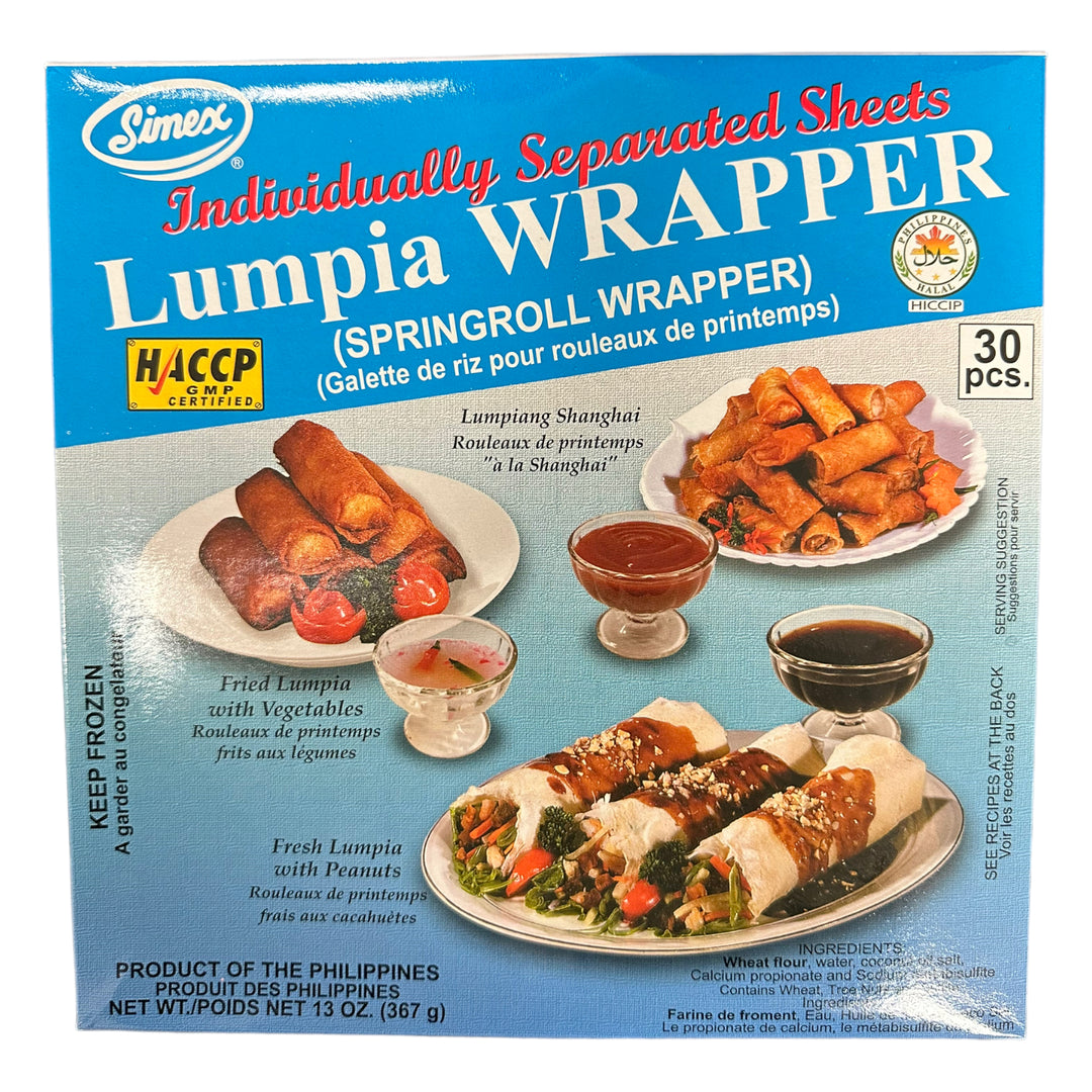Simex Lumpia Wrapper (Springroll Wrapper) 13 OZ